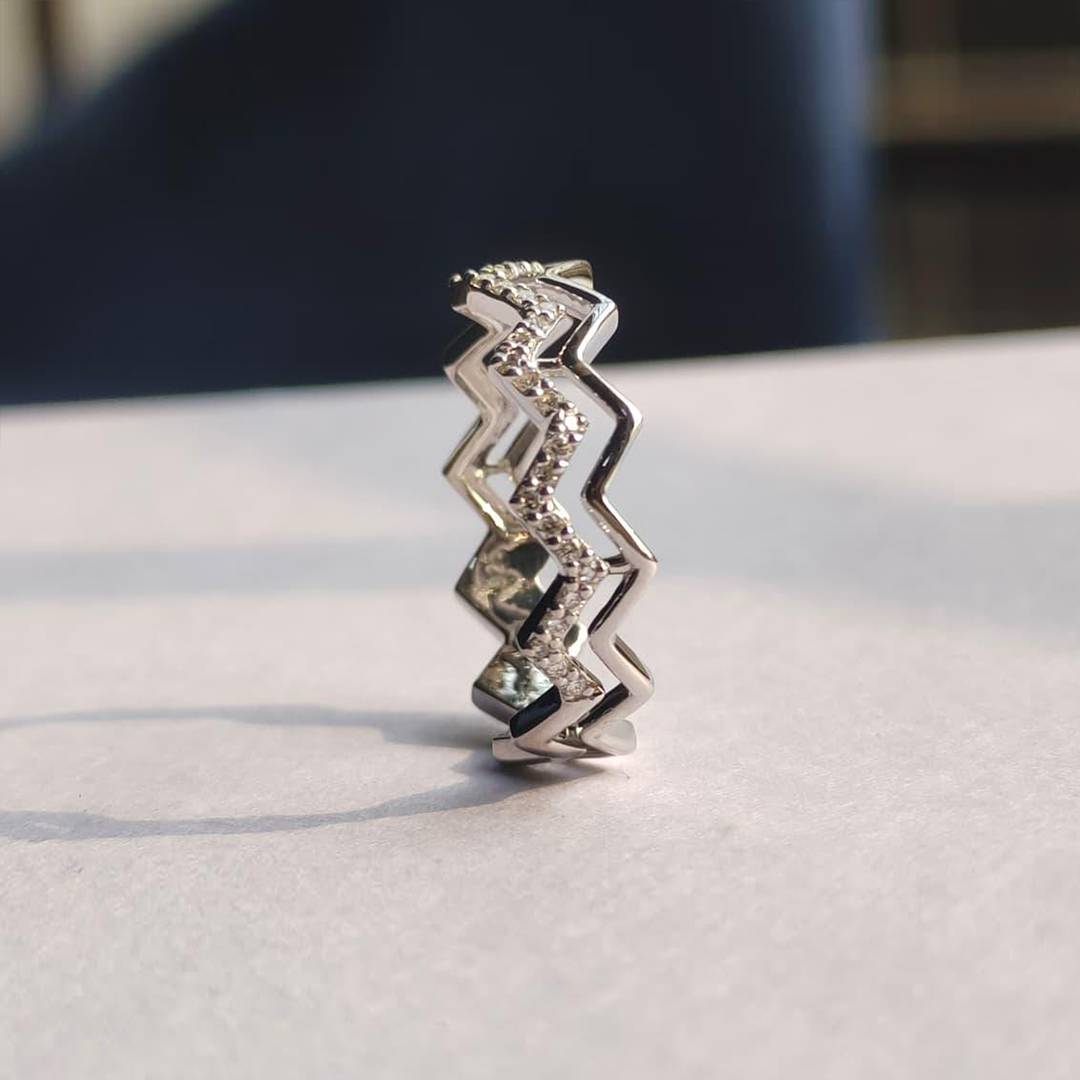 Deep Waters Faith Eternity Ring