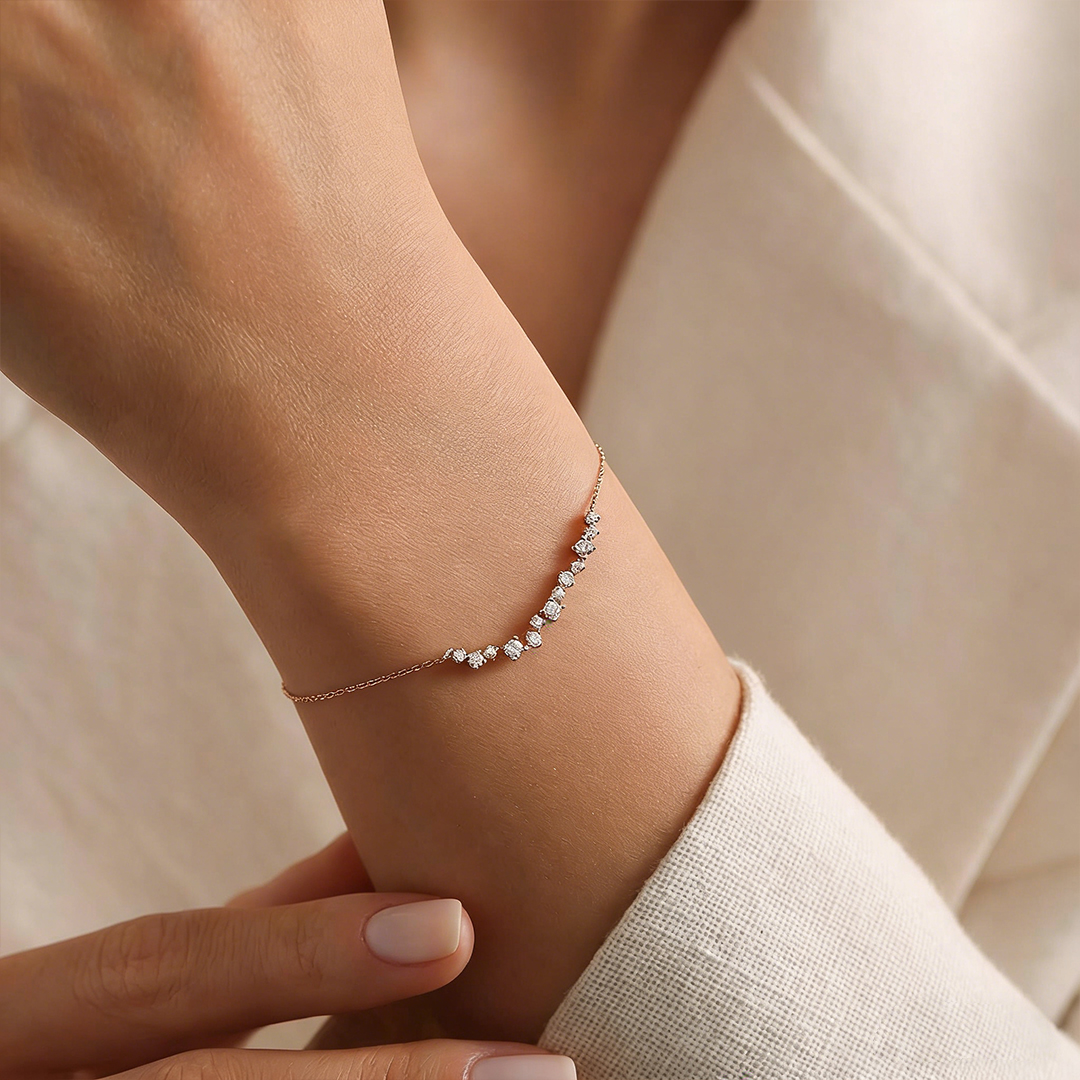 Perfectly Imperfect Diamond Bracelet