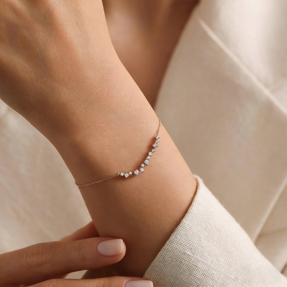 Perfectly Imperfect Diamond Bracelet