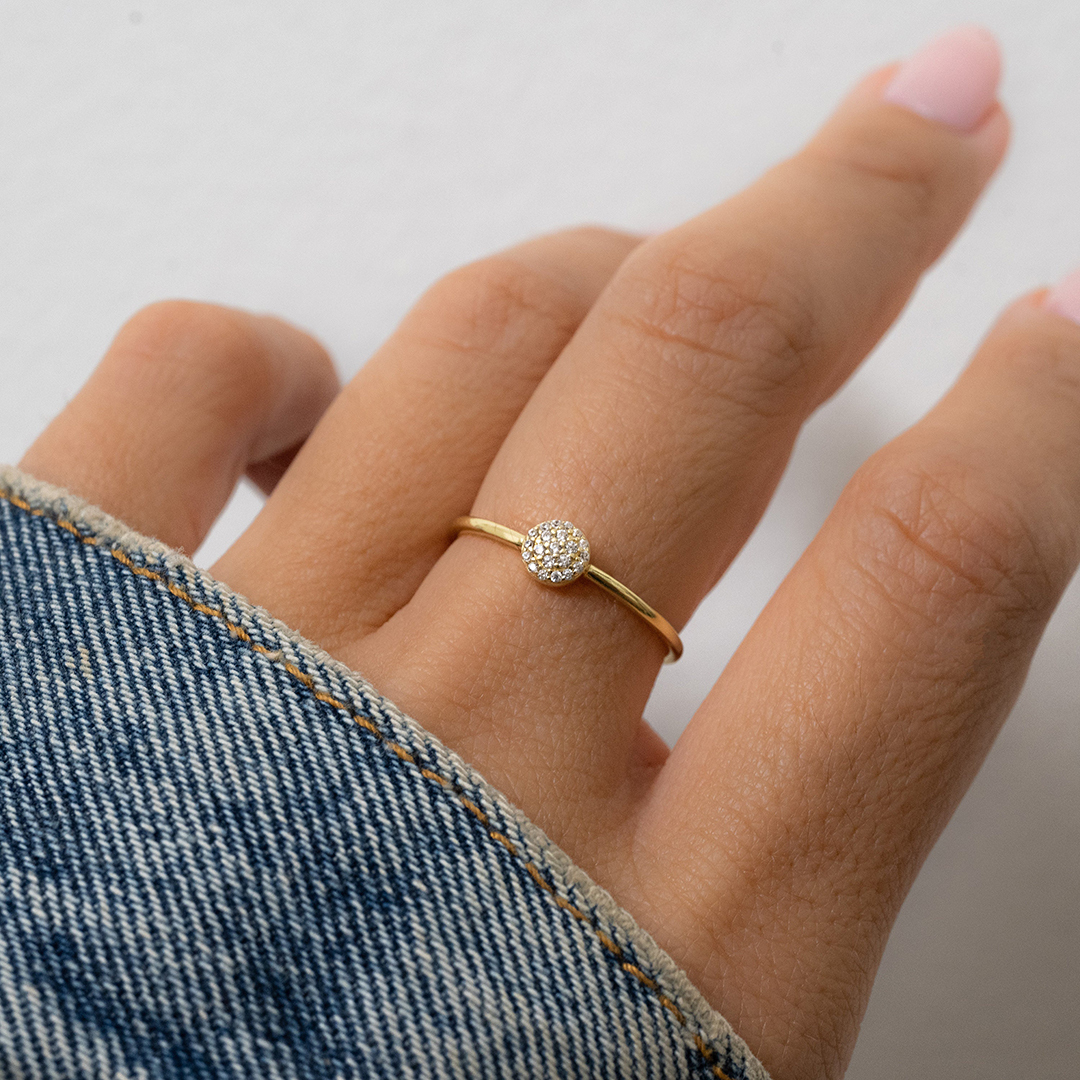2025 Begin Again Dainty Circle Ring