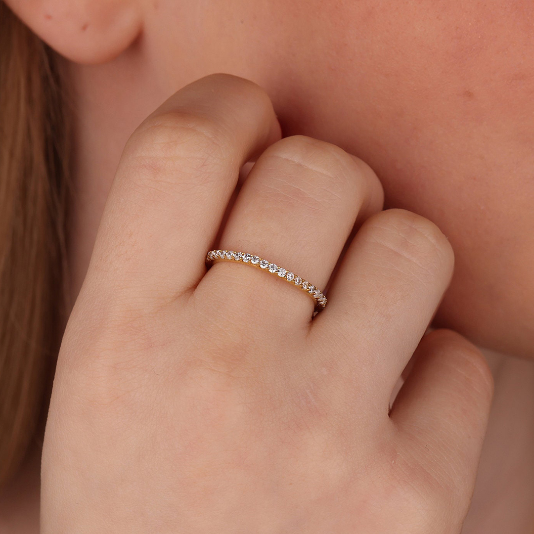 Lung Cancer Awareness Christmas Gift White Ring