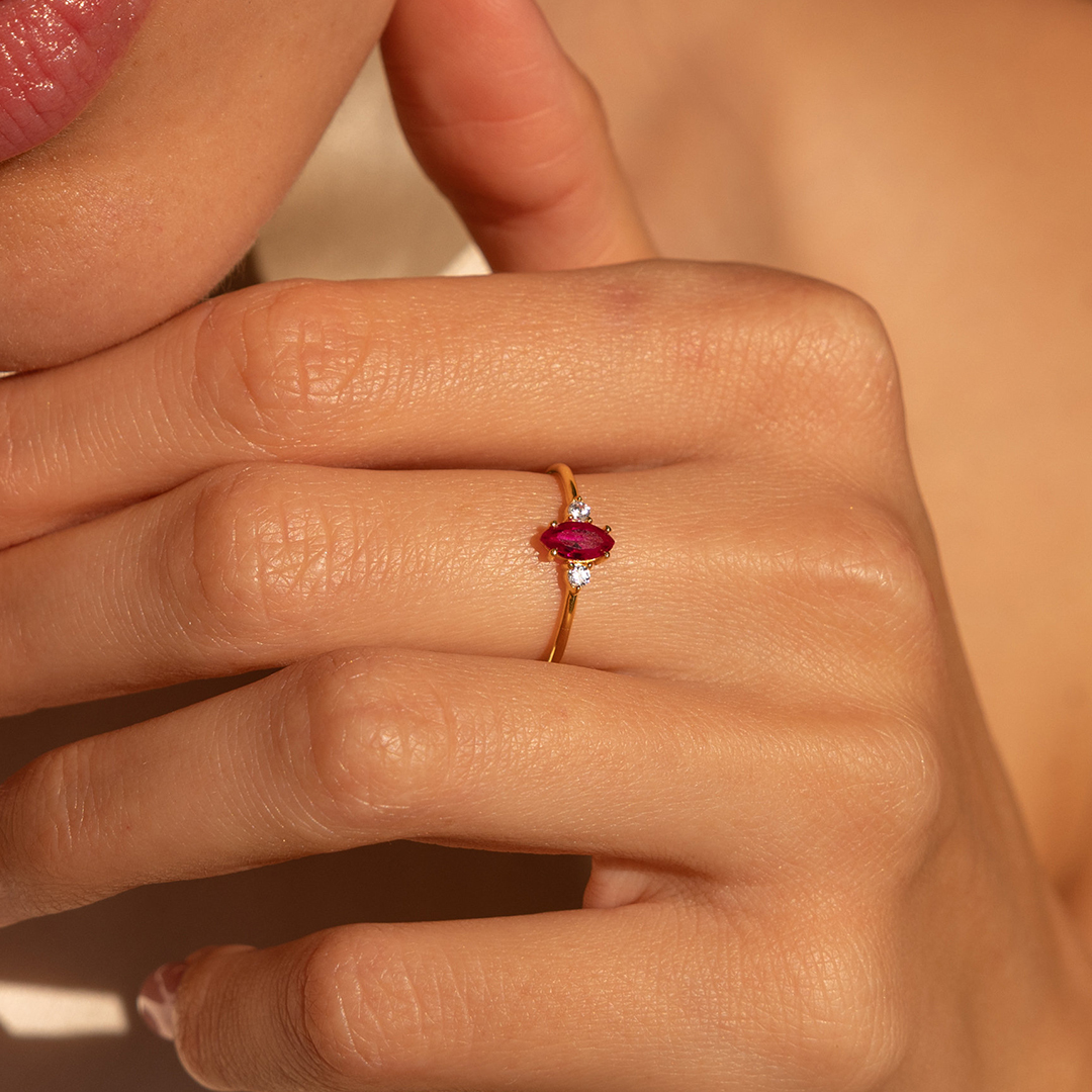 Personalized Your Birthstone Self Love Ring