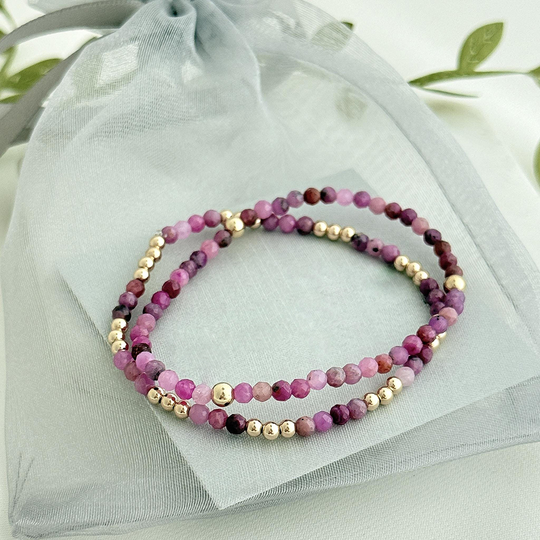Alzheimer Dementia Awareness Still Here Triple Bracelet Set