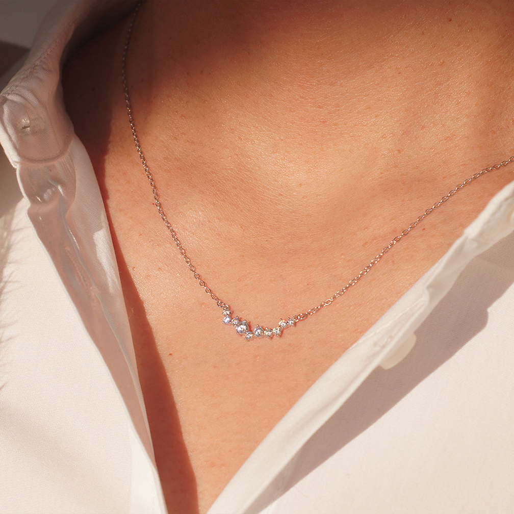 Beautifully Broken Diamond Necklace
