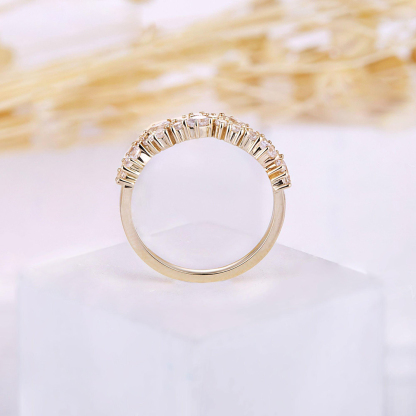 Beautifully Broken Stunning Moissanite Ring