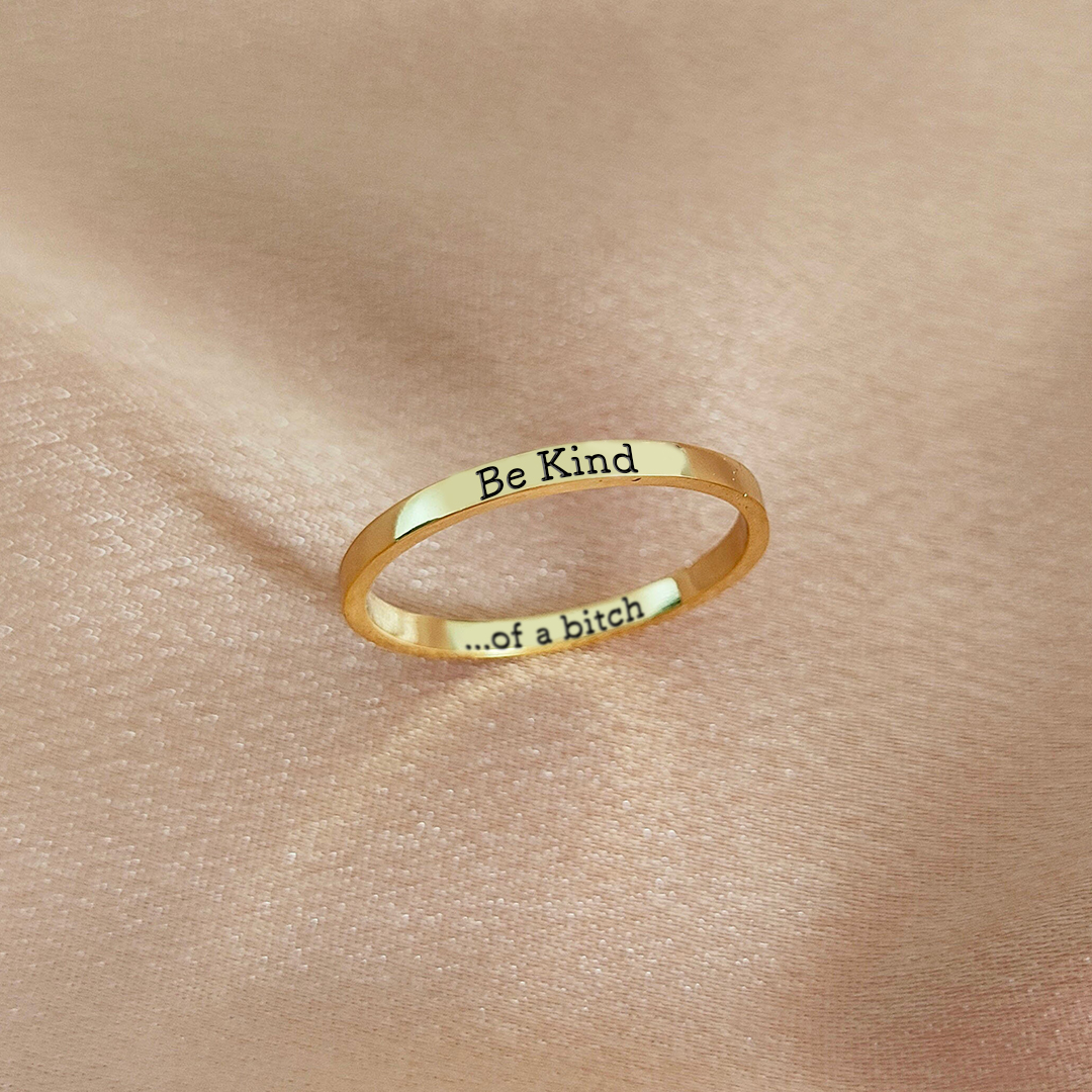 Promise Etched Ring