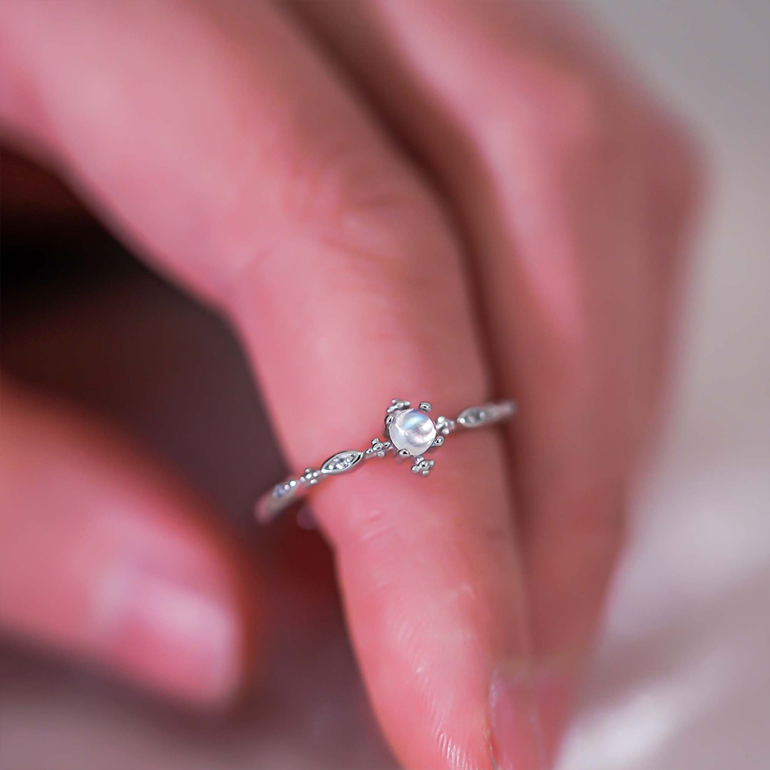  Peace Within Moonstone Ring