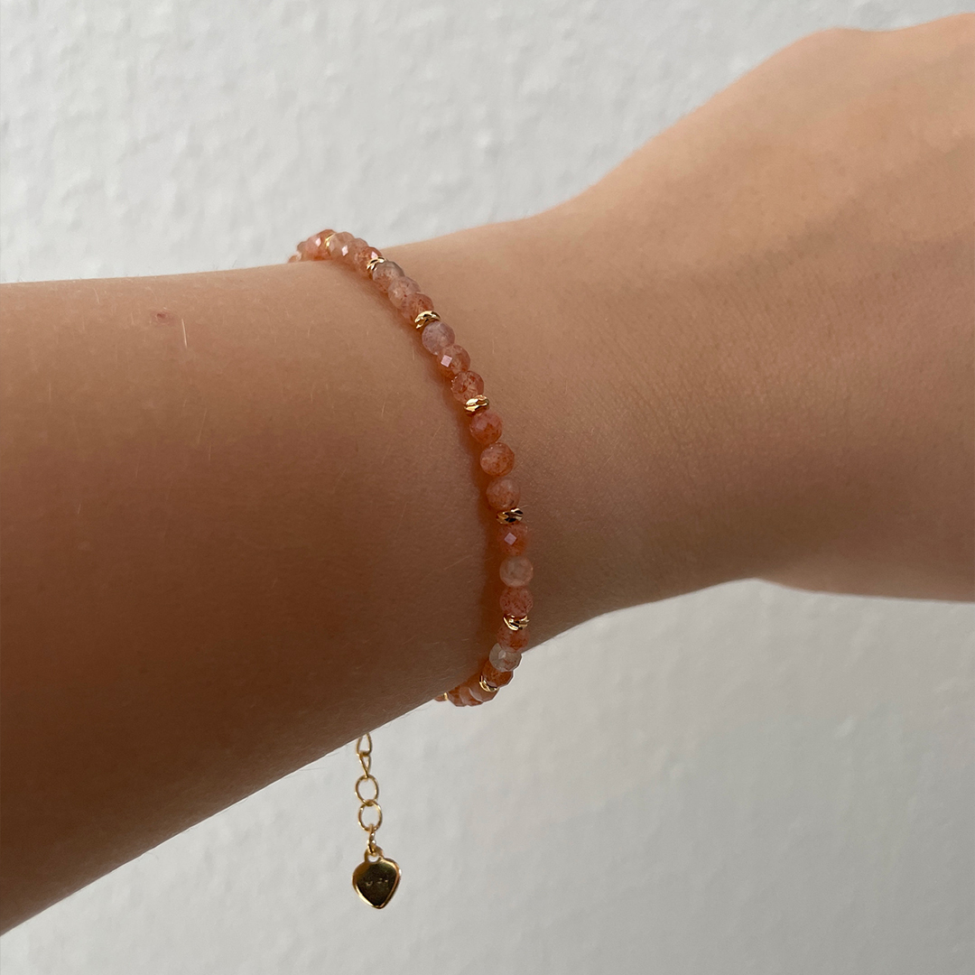Multiple Sclerosis Awareness Sunstone Bracelet