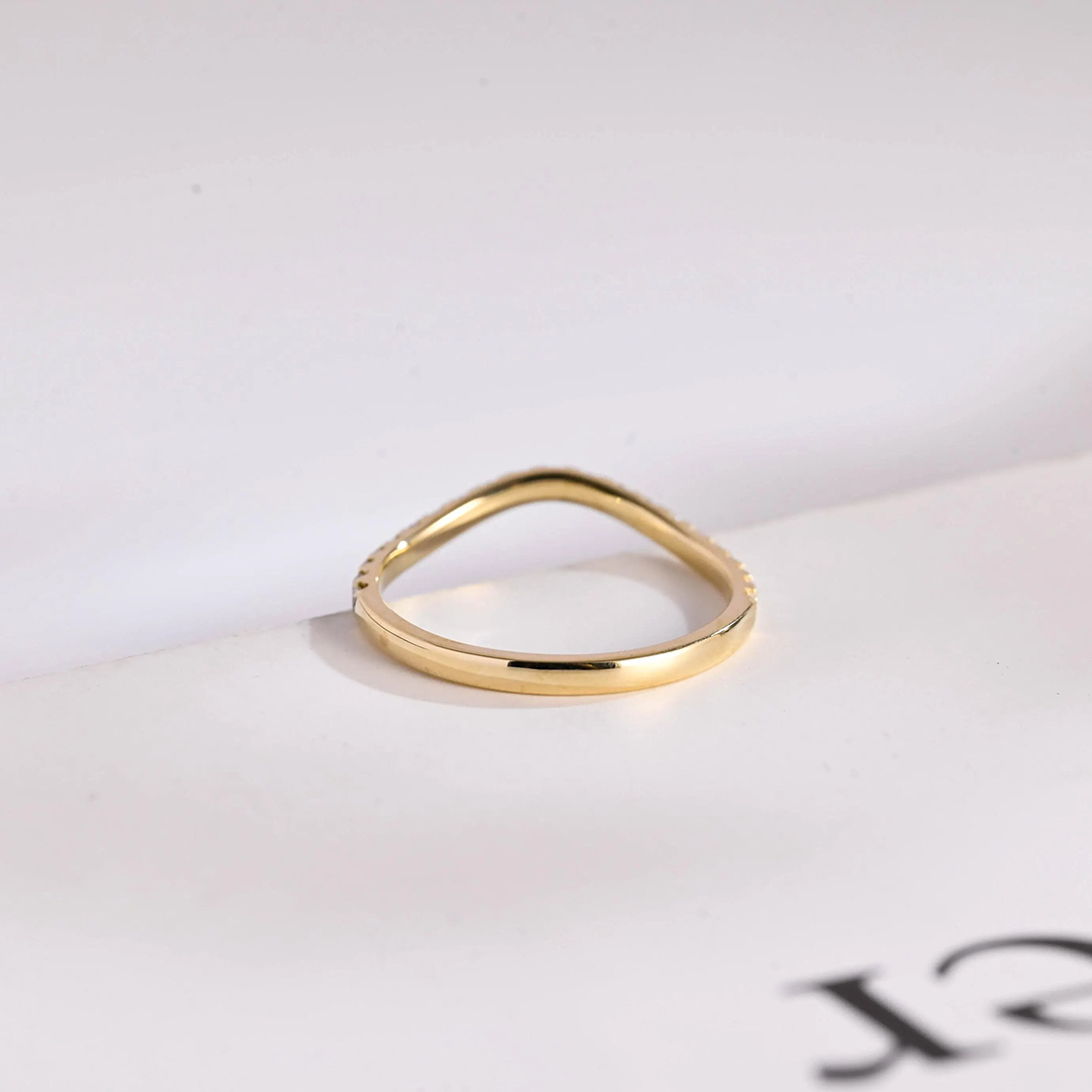 A Self-Reminder Half Eternity Ring