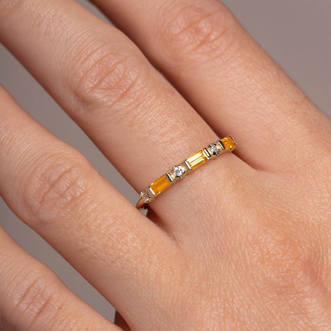Multiple Sclerosis Awareness Strength and Hope Orange Ring