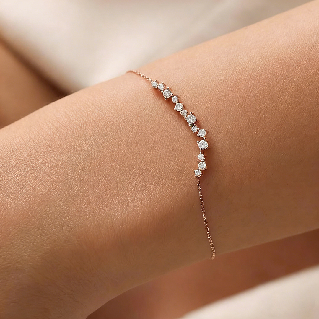 Perfectly Imperfect Diamond Bracelet