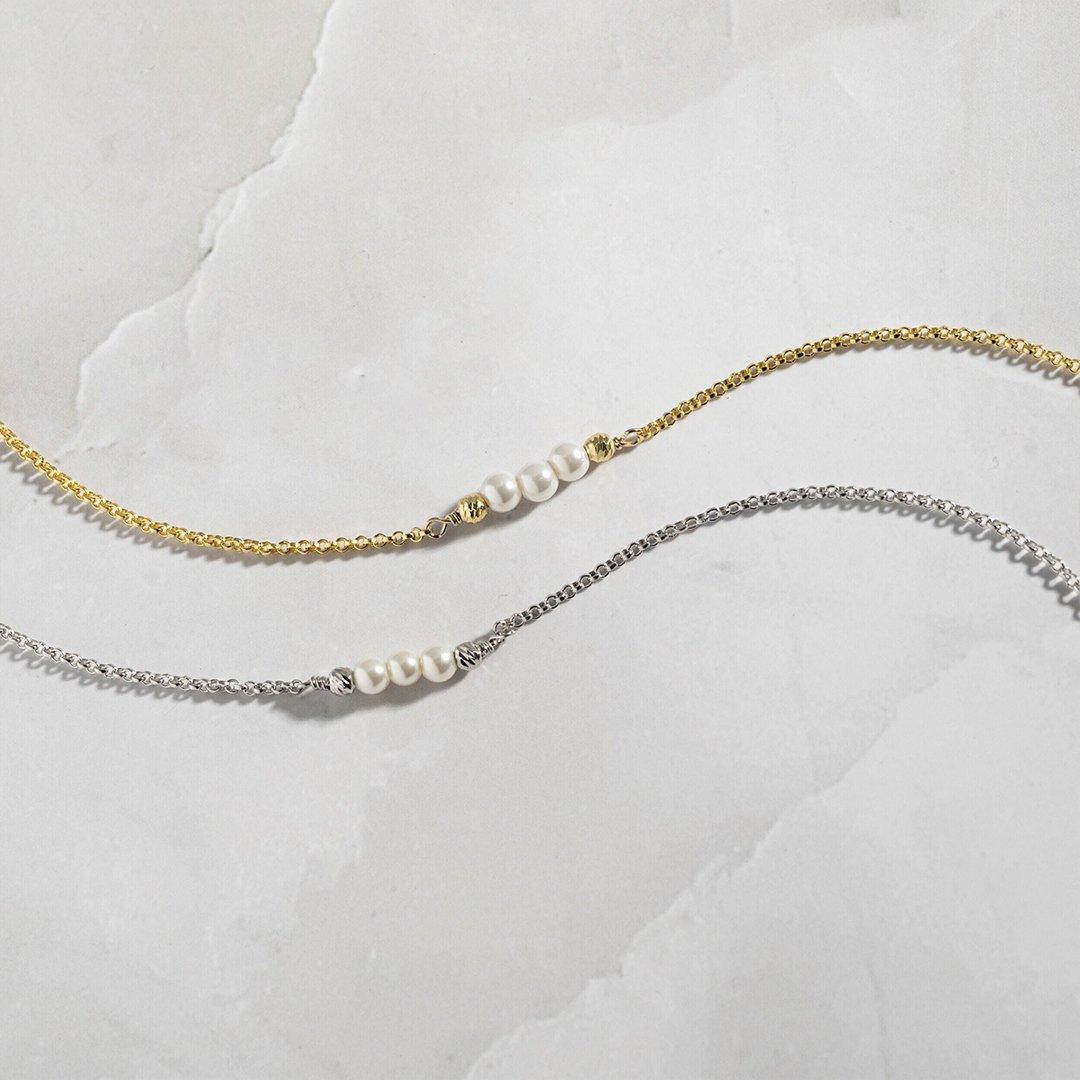 Father's Day Memorial Pearl Bracelet
