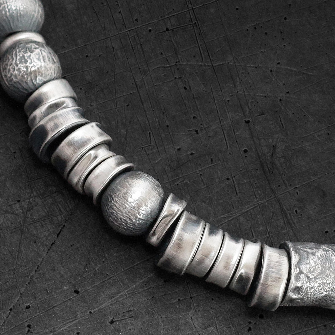 FUCK Parkinsons Grey Bead Bracelet