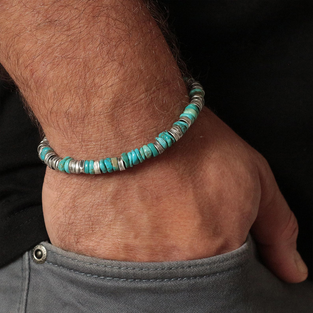 Never Lose Hope Light Blue Awareness Bracelet