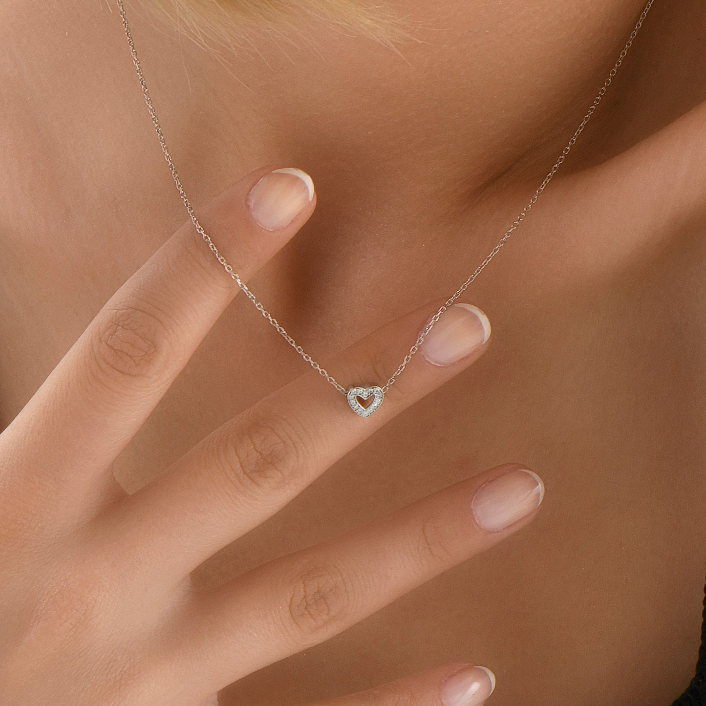 Self Love Cute Tiny Heart Necklace