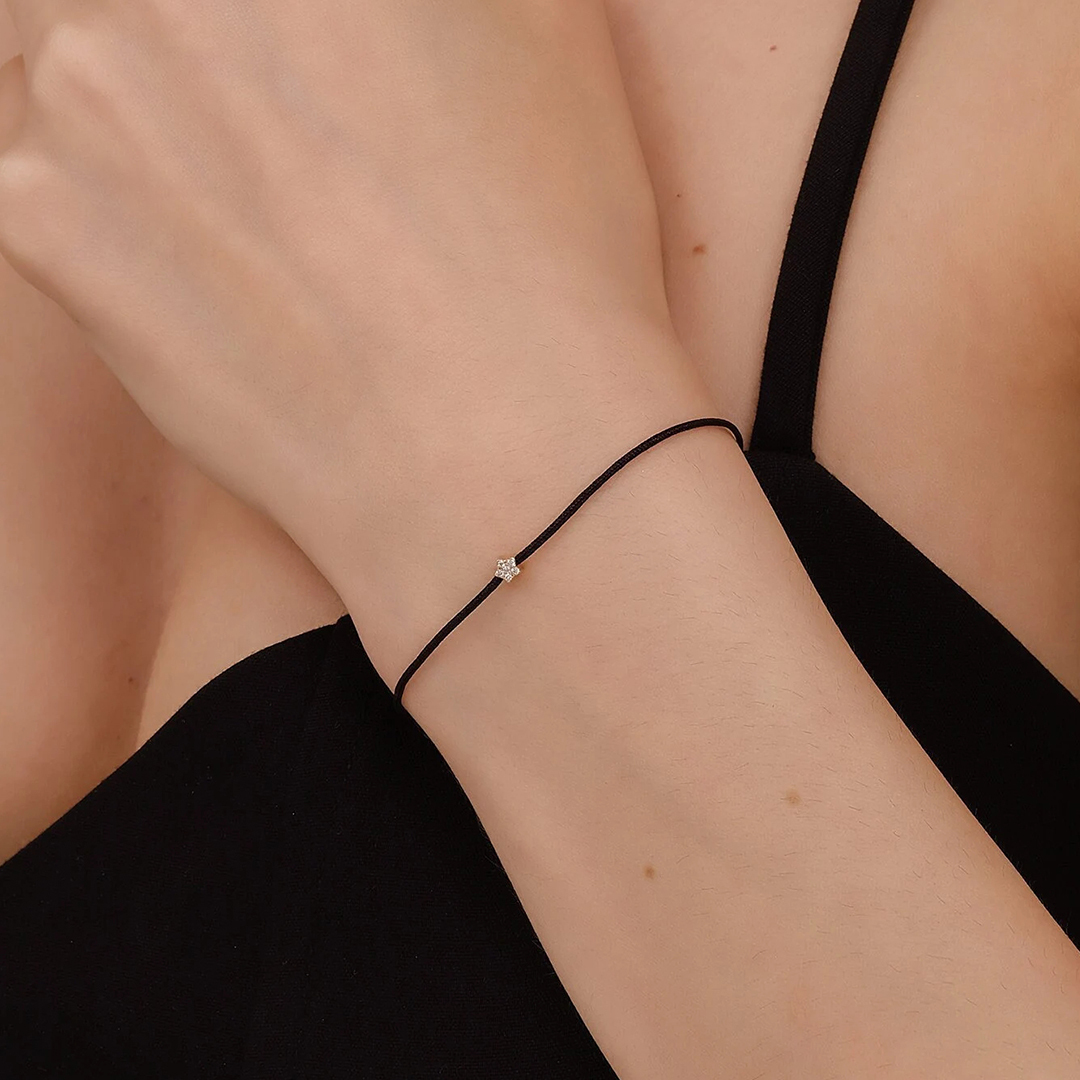 I'm Always Here Mini Diamond Star Bracelet