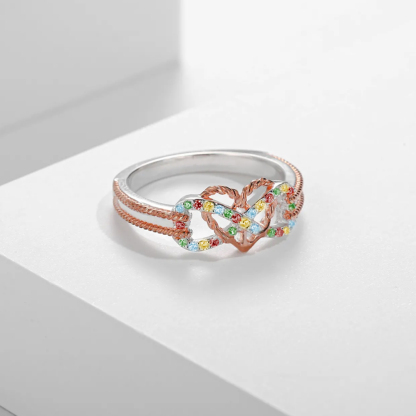 Strength in Every Star.Infinity Anchor Promise Ring