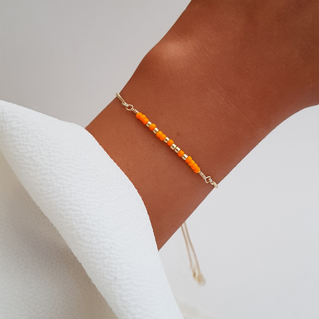 F❤ck Multiple Sclerosis Morse Code Bracelet