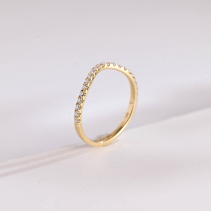 A Self-Reminder Half Eternity Ring