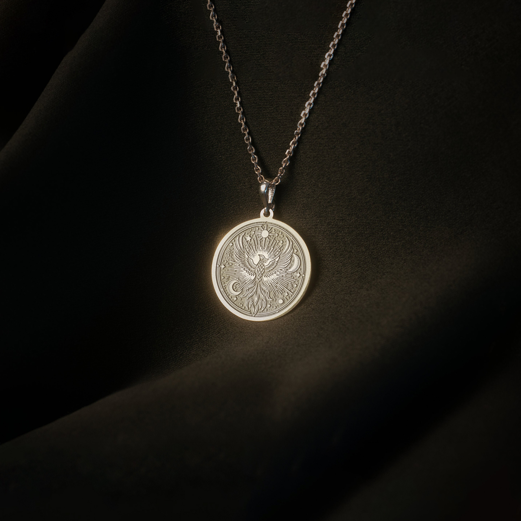 Symbol Of Rebirth Phoenix Necklace