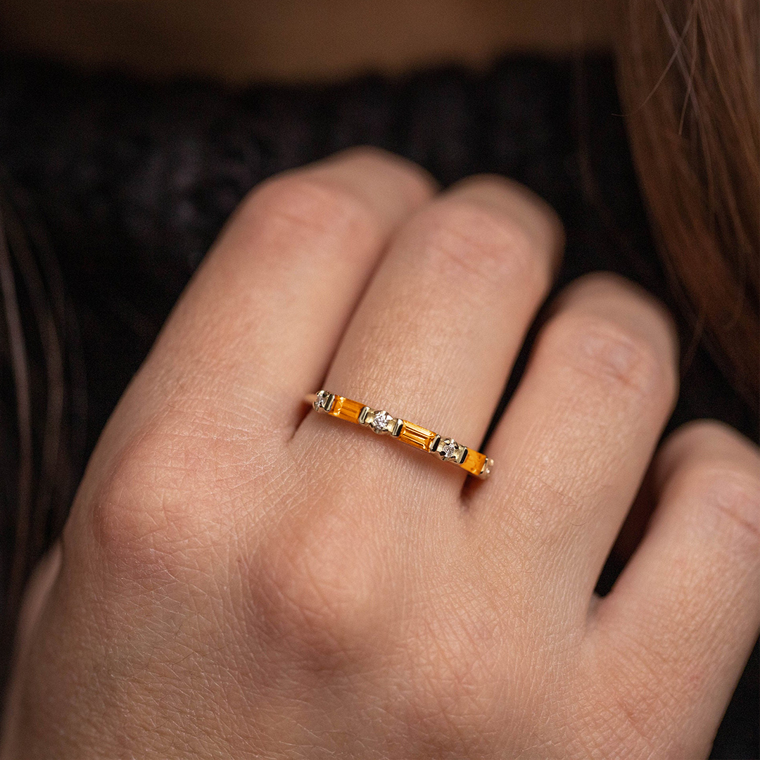 Multiple Sclerosis Awareness Strength and Hope Orange Ring