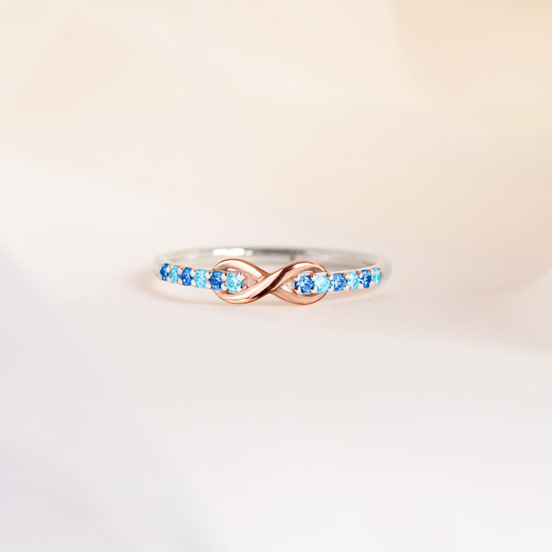 Autism Awareness Strength of My Blue Star Ring