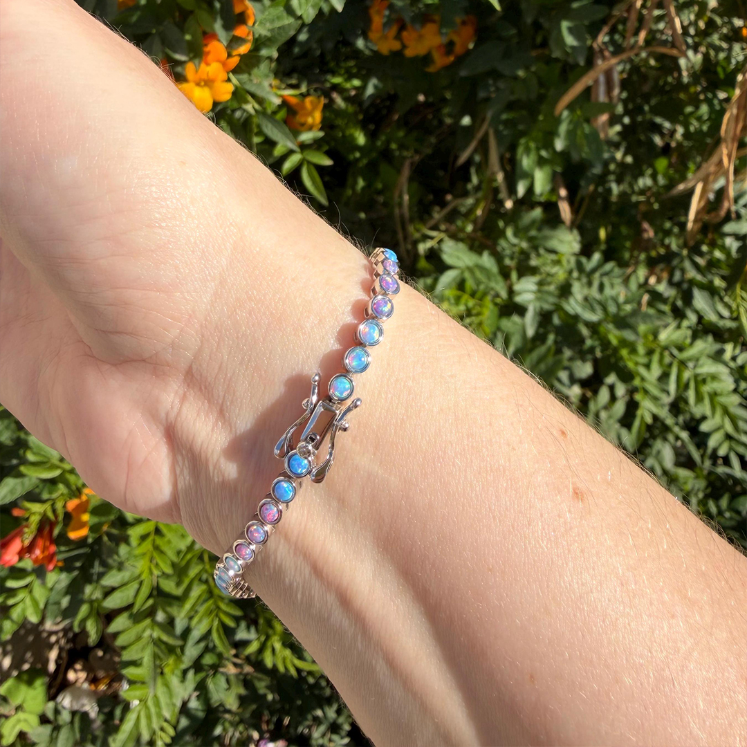 World Thyroid Day Opal Bracelet