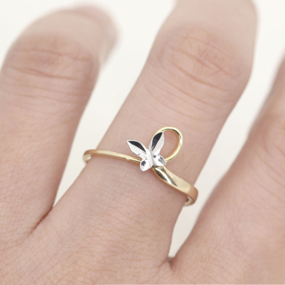 Join The Fight Childhood Cancer Awareness Gift Ring