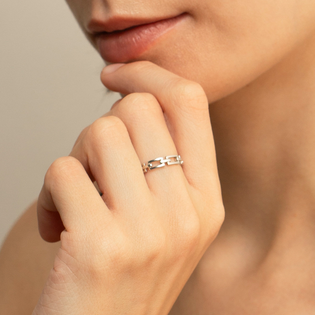 Unbreakable Mother & Daughter Chain Ring