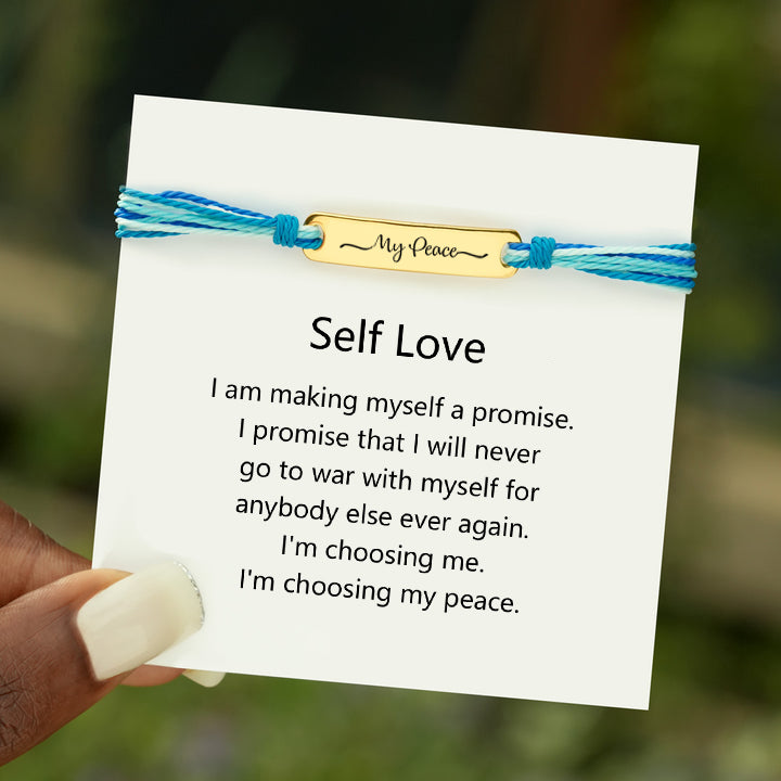 Inspirational Necklace Card has special message and charm