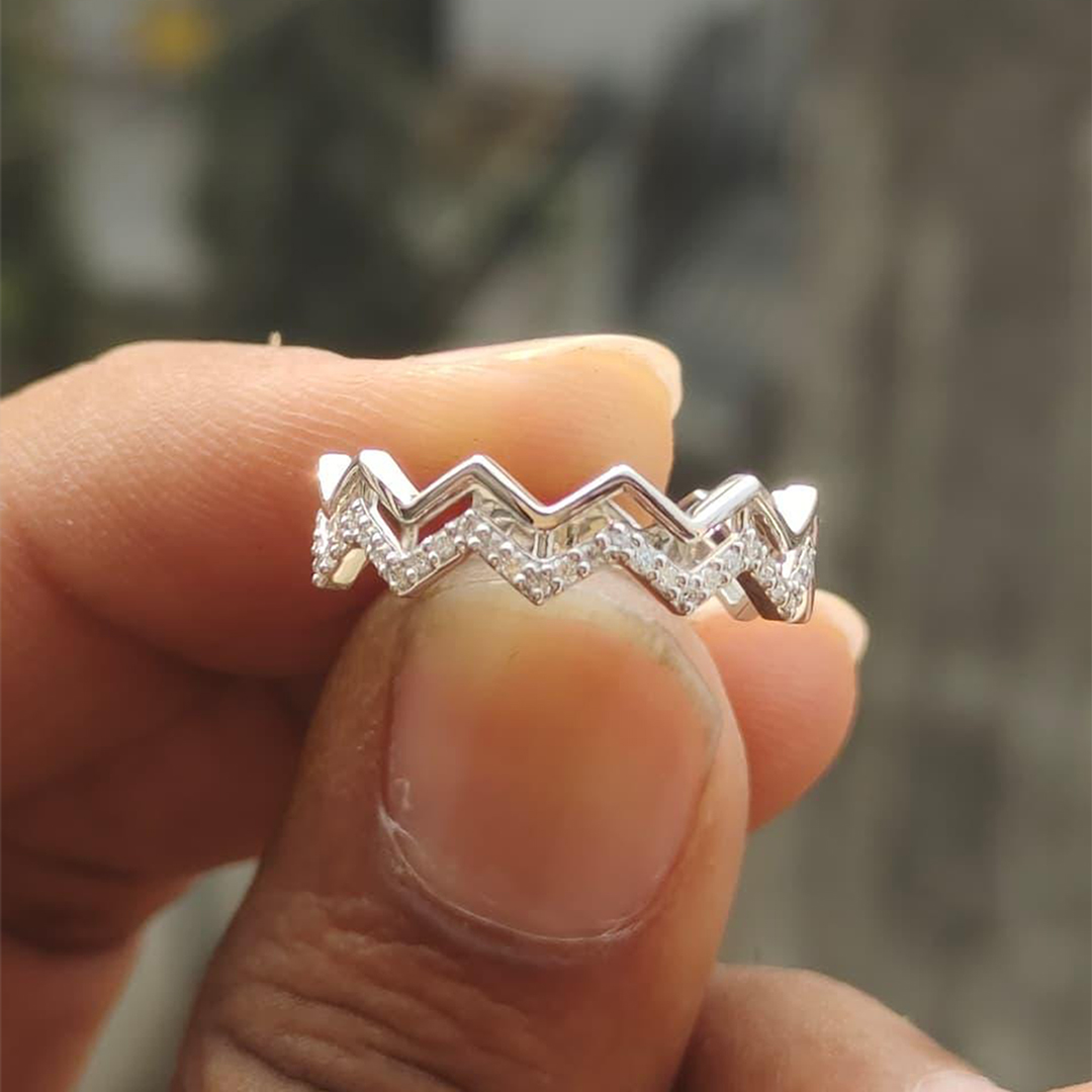 Deep Waters Faith Eternity Ring