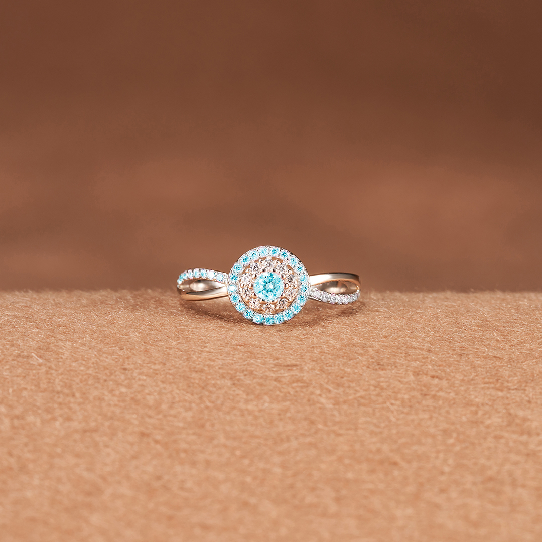 F*ck OVARIAN Circle Ring