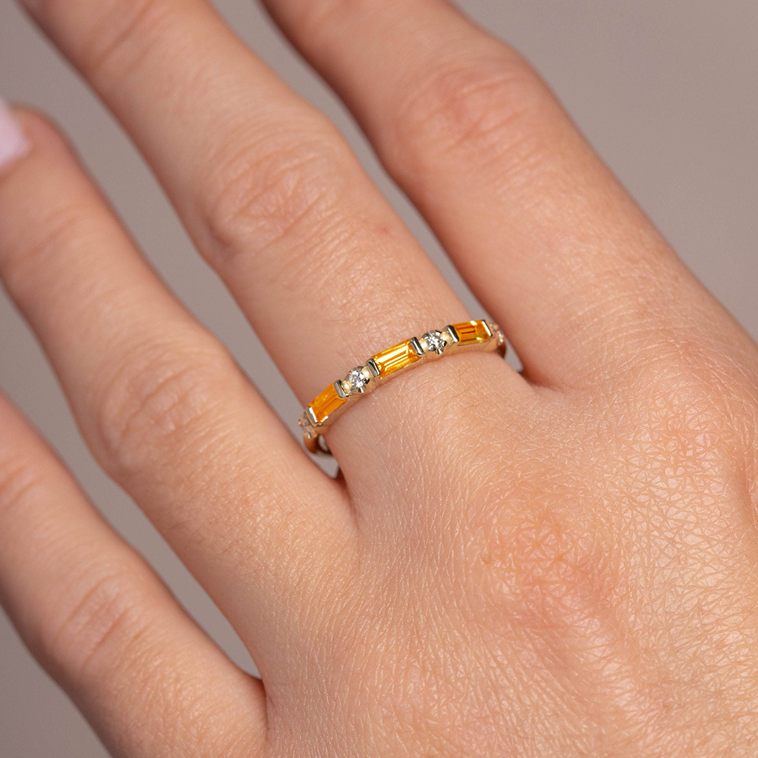 Multiple Sclerosis Awareness Strength and Hope Orange Ring