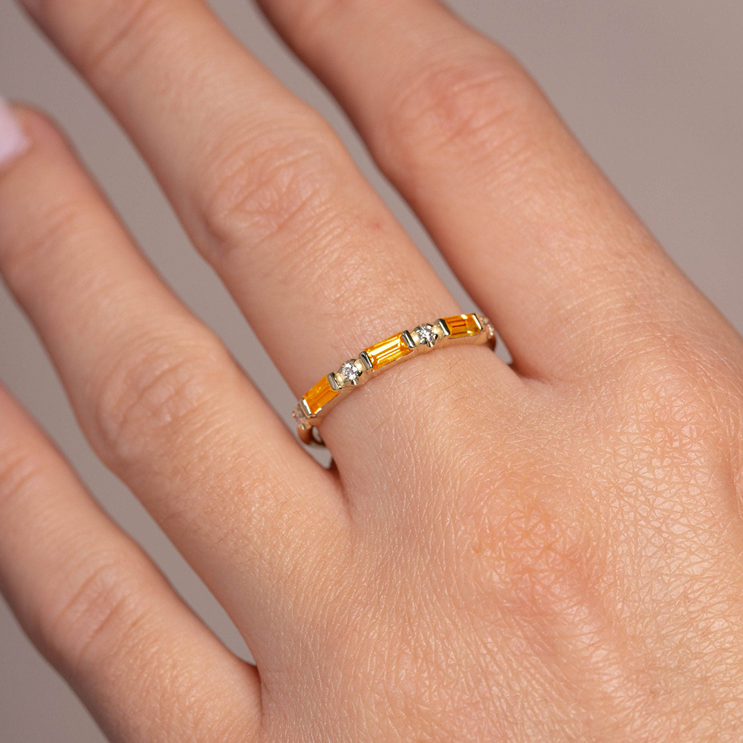 Multiple Sclerosis Awareness Strength and Hope Orange Ring