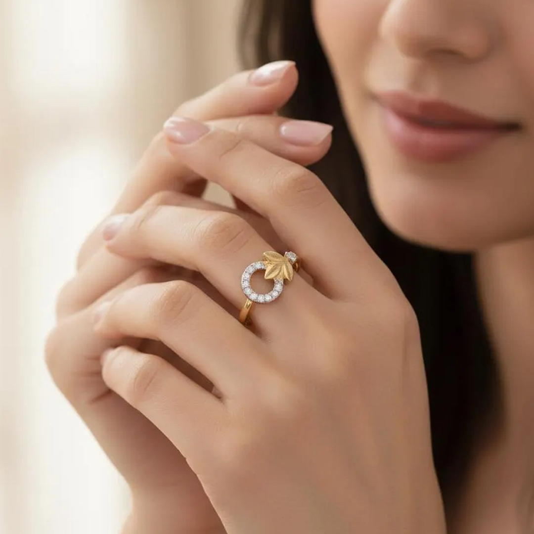 I Choose Me Floral Self Love Ring