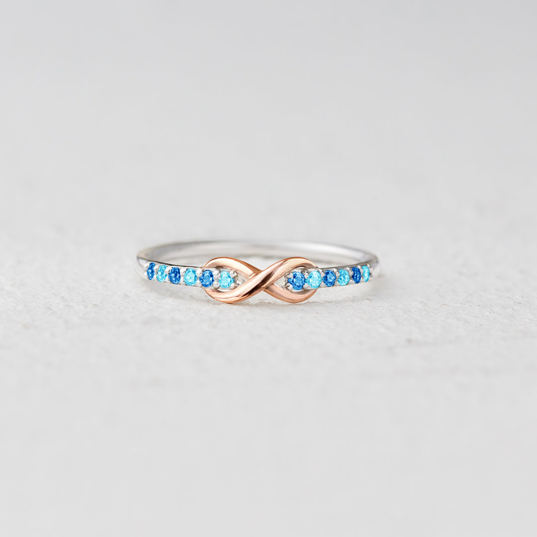 Autism Awareness Strength of My Blue Star Ring