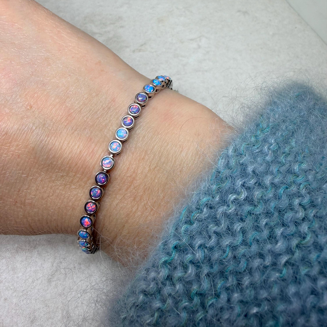 World Thyroid Day Opal Bracelet