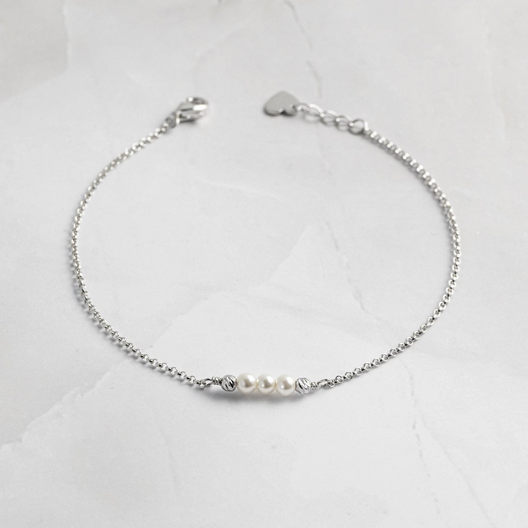 Father's Day Memorial Pearl Bracelet
