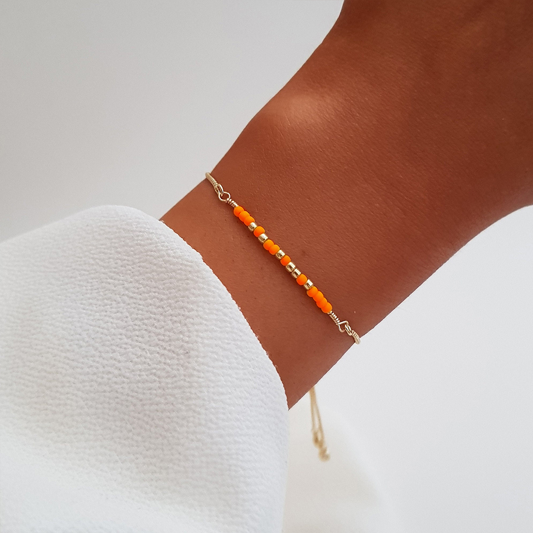 F❤ck Multiple Sclerosis Morse Code Bracelet