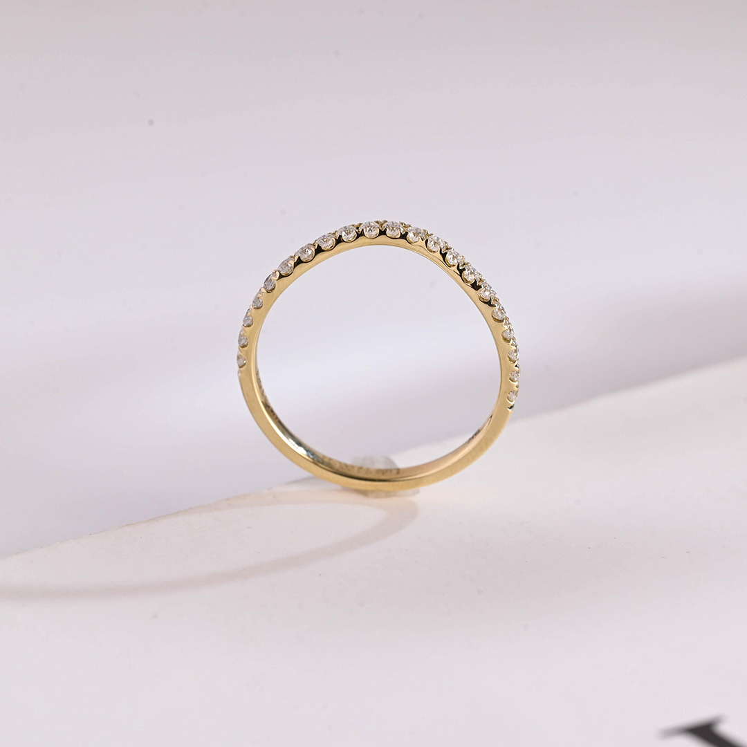 A Self-Reminder Half Eternity Ring