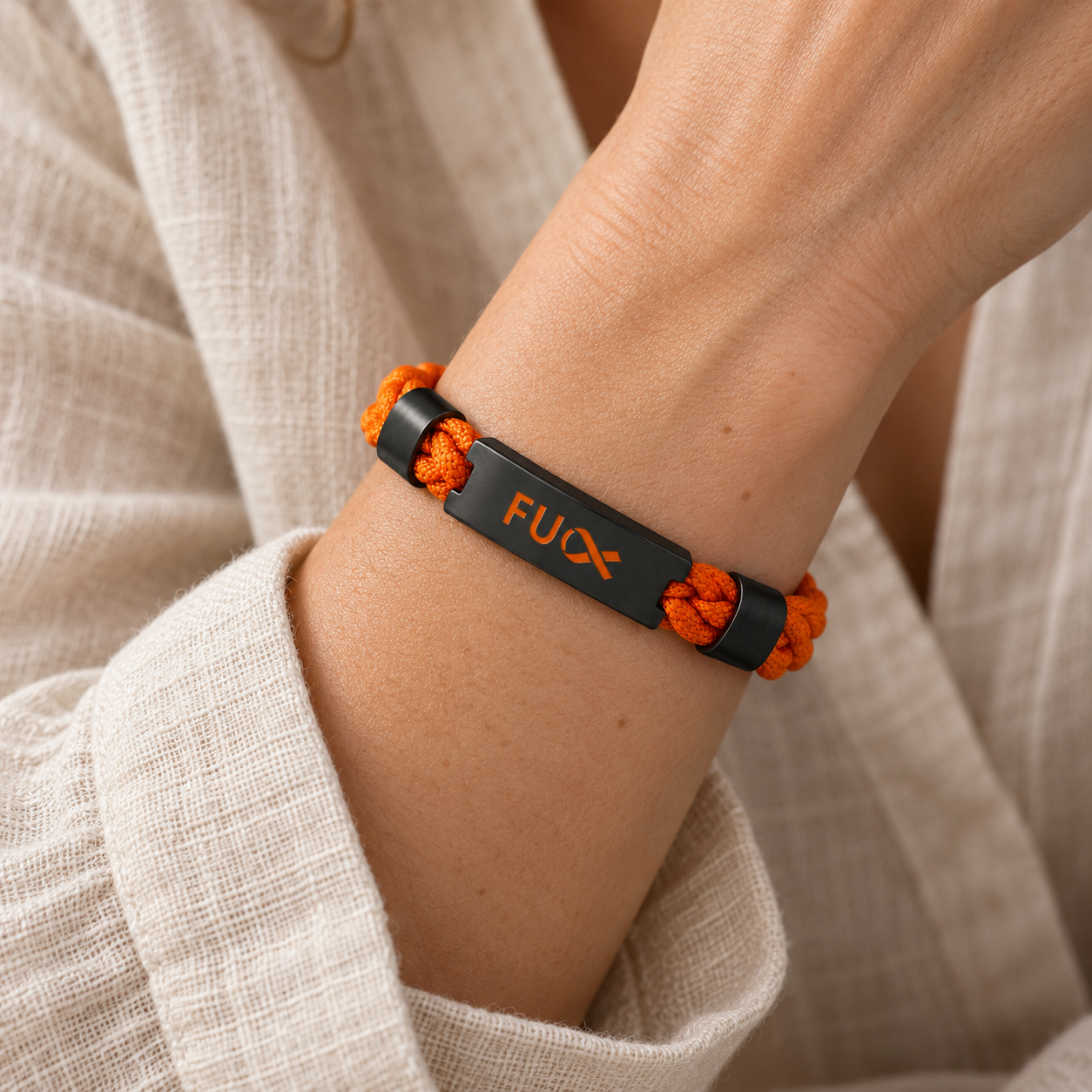 Orange Against the Odds MS Awareness Bracelet