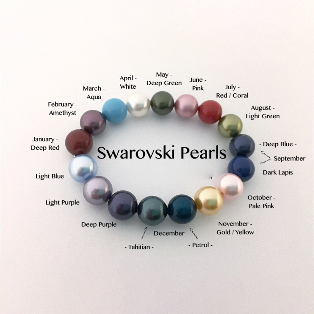 Rainbow Baby Sweet Pea Necklace