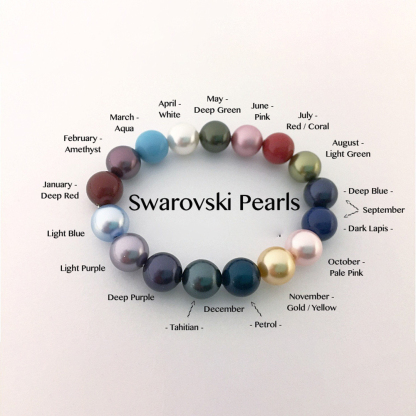 Rainbow Baby Sweet Pea Necklace