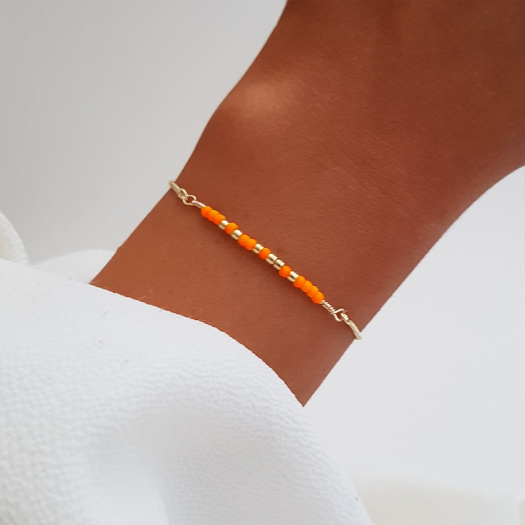 F❤ck Multiple Sclerosis Morse Code Bracelet