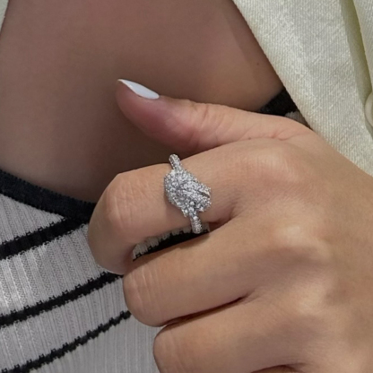 Wens Knot Silver Ring