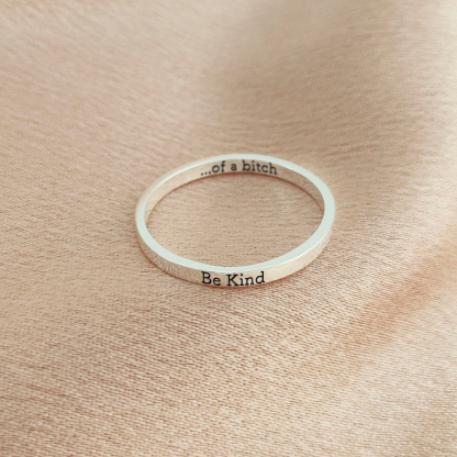Promise Etched Ring