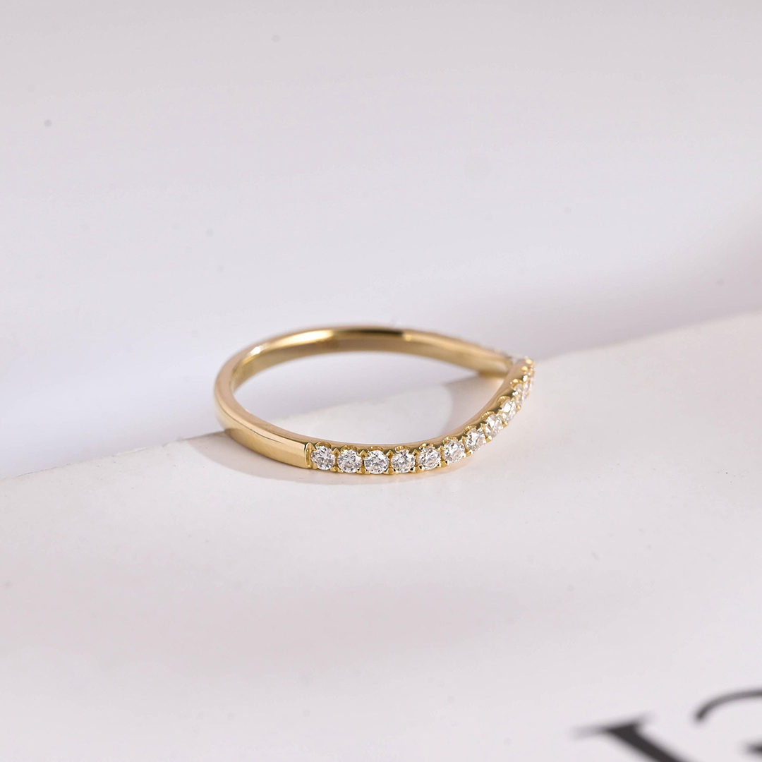 A Self-Reminder Half Eternity Ring