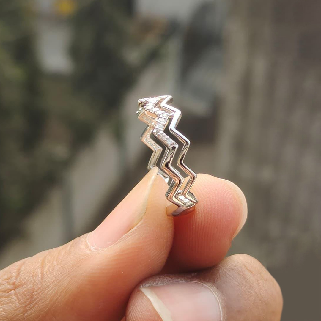 Deep Waters Faith Eternity Ring