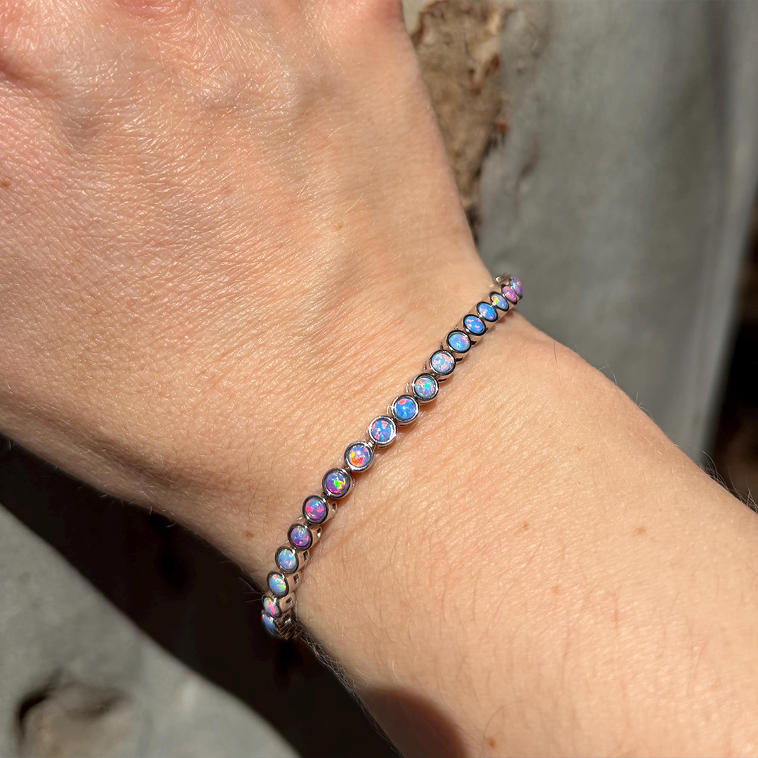 World Thyroid Day Opal Bracelet