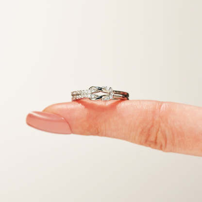 Mother & Daughter- Knot Ring